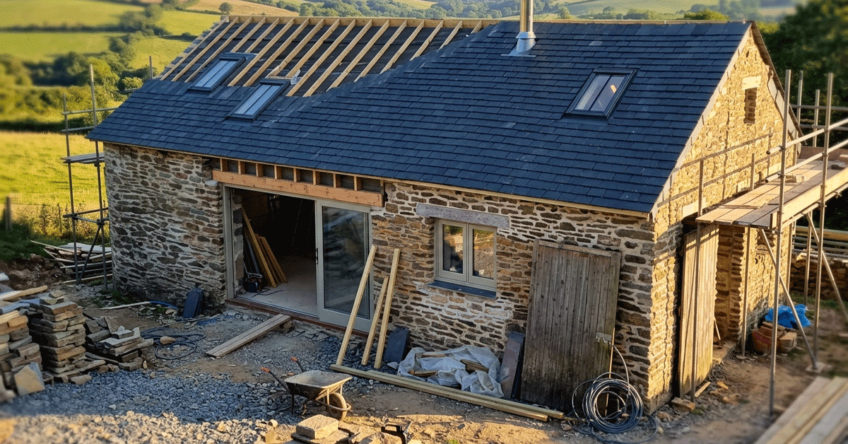 How long does it take to convert a barn a barn conversion underway